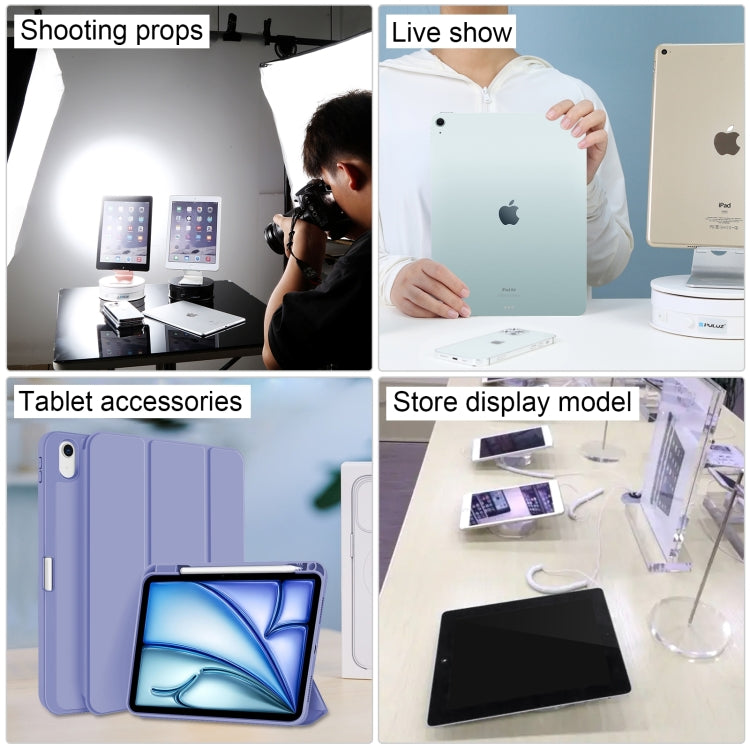 For iPad Air 11 2024 Black Screen Non-Working Fake Dummy Display Model (Silver) by bashfashion