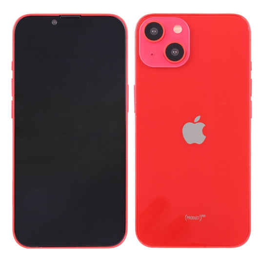 For iPhone 14 Plus Black Screen Non-Working Fake Dummy Display Model(Red) by bashfashion