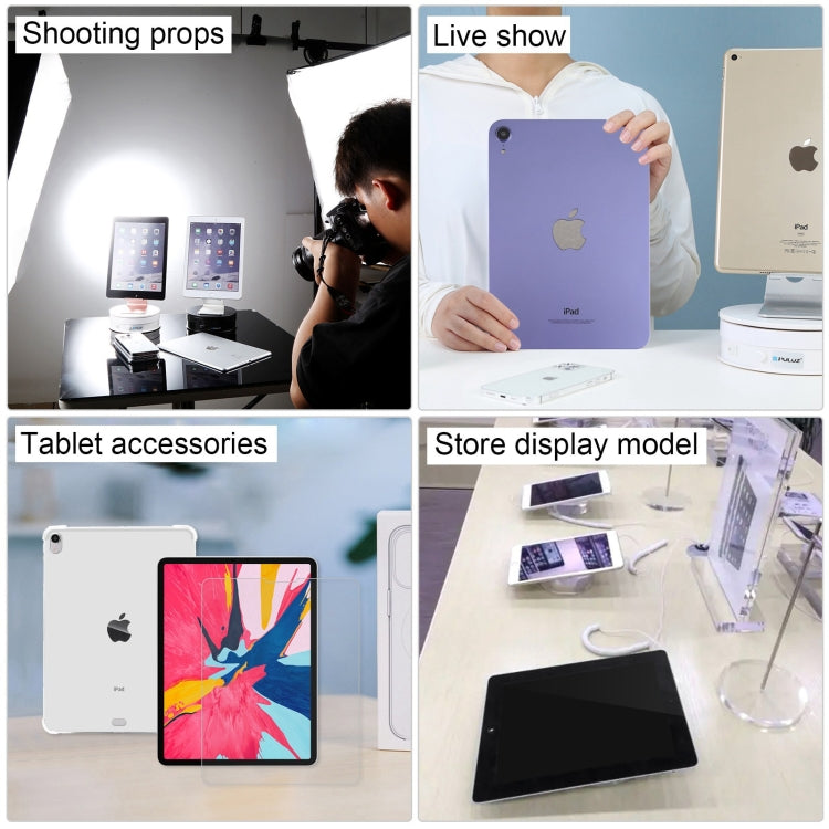 For iPad mini 6 Black Screen Non-Working Fake Dummy Display Model (Purple) by bashfashion