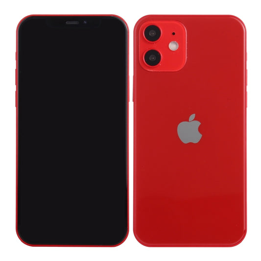 For iPhone 12 Black Screen Non-Working Fake Dummy Display Model, Light Version(Red) by bashfashion