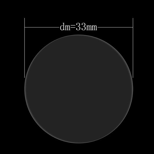 ENKAY Hat-Prince for 33mm Diameter Circular Dial Smart Watch 0.2mm 9H Surface Hardness 2.15D Curved Explosion-proof Tempered Glass Screen Film by ENKAY