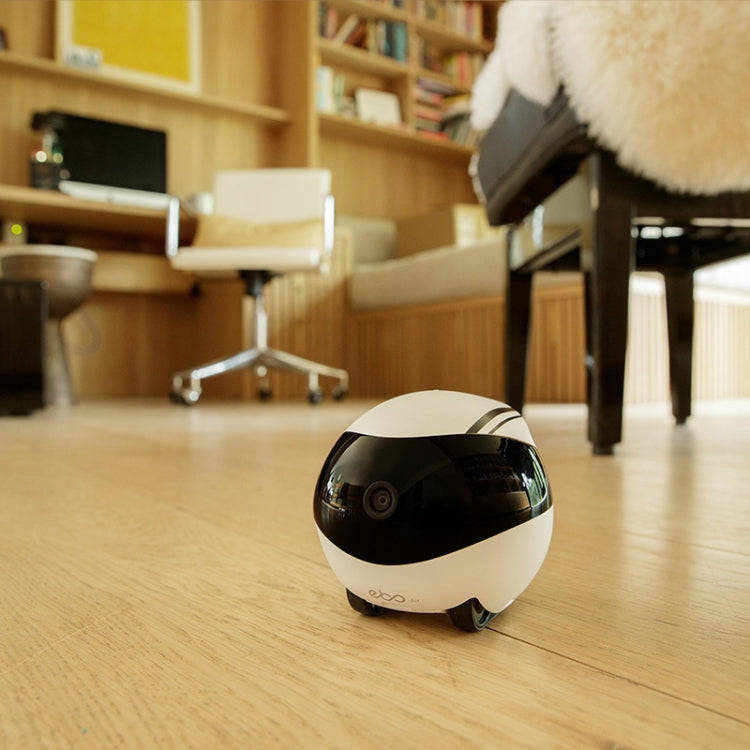 EBO SE 1080P HD Smart Home Companion Robot Remote Monitoring Camera, Support Infrared Night Vision & Two-way Voice & TF Card, US Plug by bashfashion