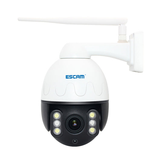 ESCAM Q5068 H.265 5MP Pan / Tilt / 4X Zoom WiFi Waterproof IP Camera, Support ONVIF Two Way Talk & Night Vision, US Plug by ESCAM
