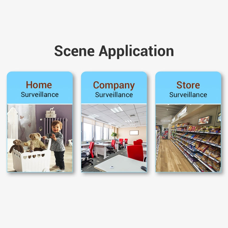 ESCAM PVR008 HD 1080P WiFi IP Camera, Support Motion Detection / Night Vision, IR Distance: 10m, EU Plug by ESCAM