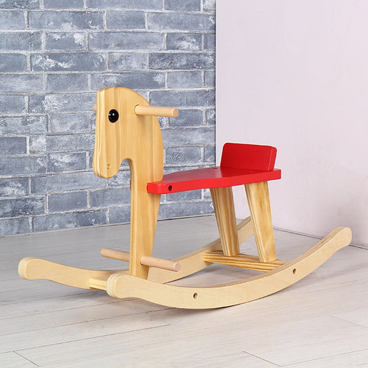 Children Trojan Horse Baby Rocking Horse Rocking Chair Toy, Size: 67x25x54cm by bashfashion