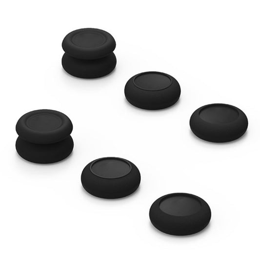 Left + Right Gamepad Rocker Cap Button Cover for Switch(Black) by bashfashion