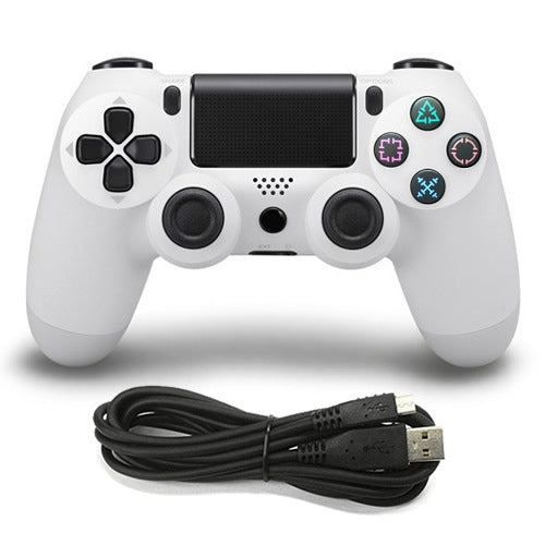 Wired Game Controller for Sony PS4(White) by bashfashion