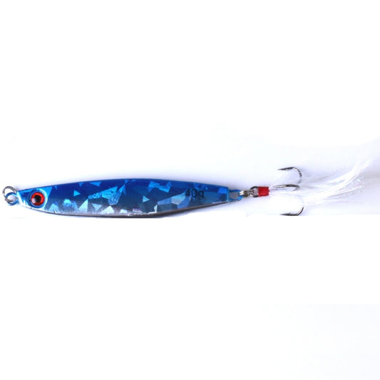 HENGJIA 7 PCS Metal Lures Iron 8cm/40g Fishing Lures Bait with Feather Hook by HENGJIA