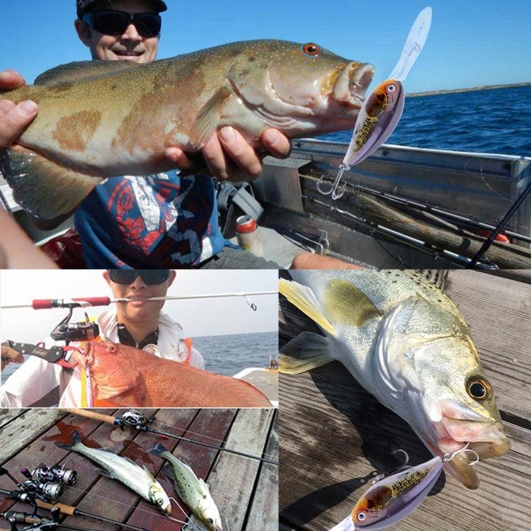 HENGJIA 4# 12cm Realistic Color Rock Plastic Hard Baits Fishing Lures Fishing Tackle Baits, Random Color Delivery by HENGJIA