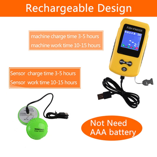 TL86 Portable Wireless Color Screen Fishing Device Fishfinder by bashfashion
