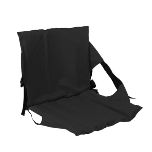 Outdoor Folding Seat Cushion With Backrest, Size: 78*40*2cm(Black) by bashfashion