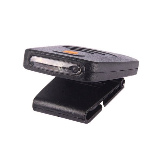 Portable Infrared Sensor LED Rechargeable Clip Hat Cap Lamp Fishing Headlamp for Fishing Camping Hiking (Black) by bashfashion