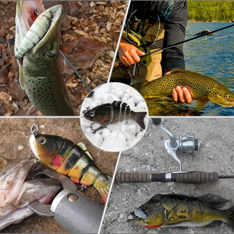 HENGJIA JM020 4# 11cm 18g Multi-section Plastic Hard Baits Fishing Lures Set Fishing Tackle Baits by HENGJIA