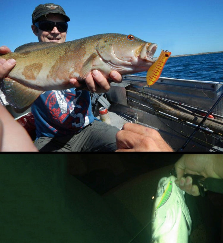 HENGJIA HENG JIA-SETL30 30 PCS Minnow Fishing Lure Set 6 Models Fishing Tackle Plastic Hard Bait by HENGJIA