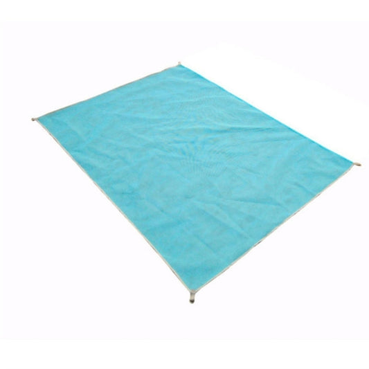 Sand Free Mat Lightweight Foldable Outdoor Picnic Mattress Camping Cushion Beach Mat, Size: 2x1.5m(Blue) by bashfashion