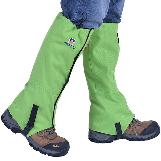 Aotu AT8909 125cm Outdoor Camping Waterproof Snow Shoes Covers Oxford Cloth Anti-mosquito Foot Covers(Green) by AOTU
