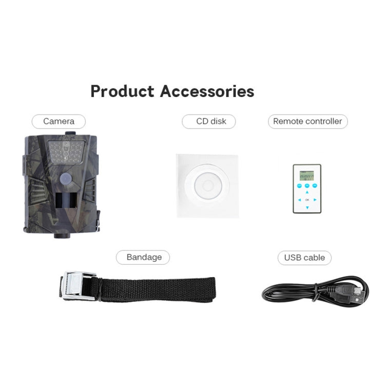 HT-001 1MP IP54 Waterproof IR Night Vision Security Hunting Trail Camera, Novatek96220 Program, 120 Degree Wide Angle, 100 Degree PIR Sensing Angle by bashfashion