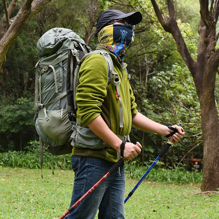 Aotu AT7551 135cm Aluminum Alloy Outdoor Camping Corky Trekking Poles(Black) by AOTU