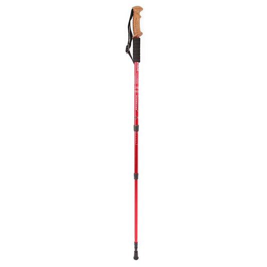 Aotu AT7551 135cm Aluminum Alloy Outdoor Camping Corky Trekking Poles(Red) by AOTU