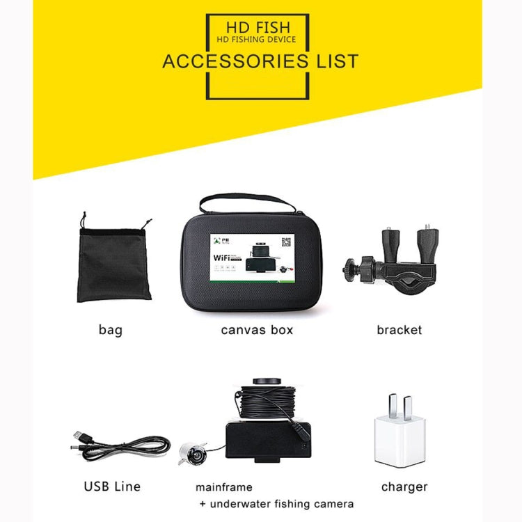 X5 Portable Wifi Visible Fishing Device Fishfinder by bashfashion