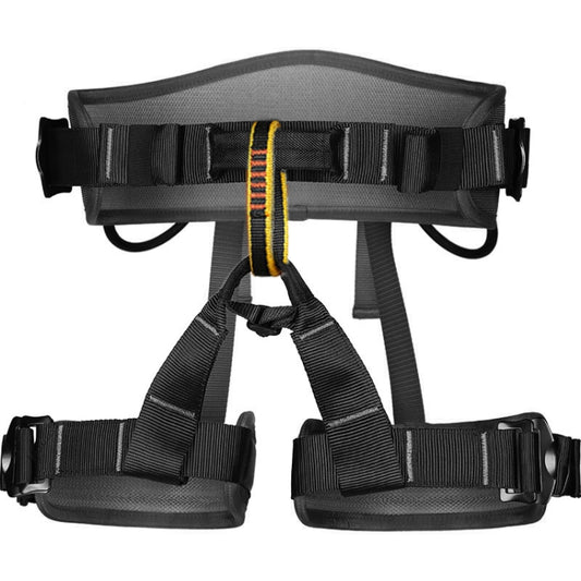 XINDA XDA9516 Outdoor Rock Climbing Polyester High-strength Wire Adjustable Downhill Whole Body Safety Belt(Black) by XINDA