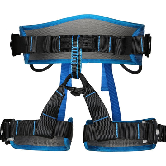 XINDA XDA9516 Outdoor Rock Climbing Polyester High-strength Wire Adjustable Downhill Whole Body Safety Belt(Blue) by XINDA