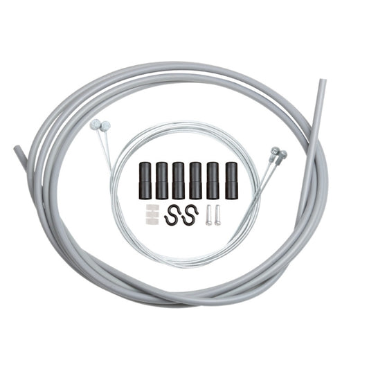 Universal Bicycle Brake Cable Tube Set(Grey) by bashfashion