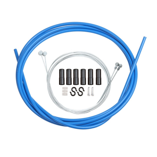 Universal Bicycle Brake Cable Tube Set(Blue) by bashfashion