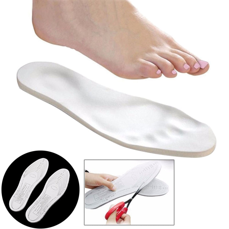 1 Pair Unisex Tailorable Comfortable Memory Foam Insole, Size: 28.7 x 9.4 x 0.9 cm, US Size: 1.5-11 by bashfashion