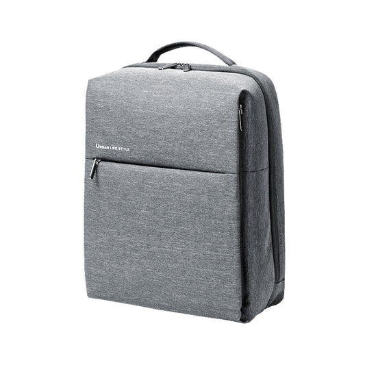 Original Xiaomi Waterproof Simple Backpack Laptop Bag for 15.6 inch Laptop(Light Grey) by Xiaomi