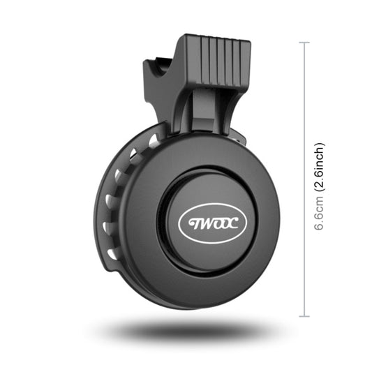 USB Mountain Bike Horn Bicycle Electric Horn (Black) by bashfashion