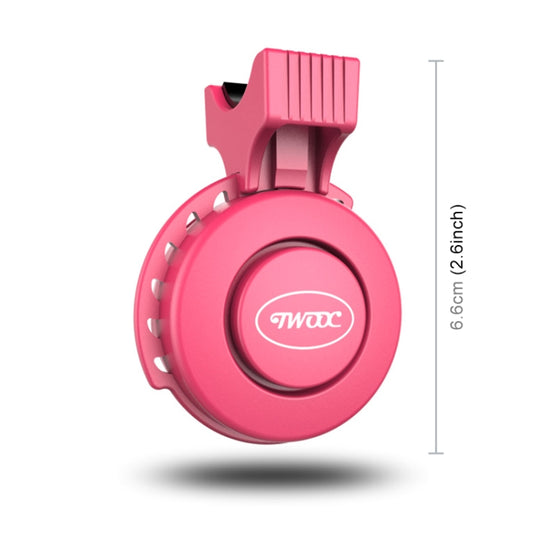 USB Mountain Bike Horn Bicycle Electric Horn (Pink) by bashfashion