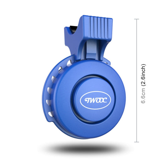 USB Mountain Bike Horn Bicycle Electric Horn (Blue) by bashfashion