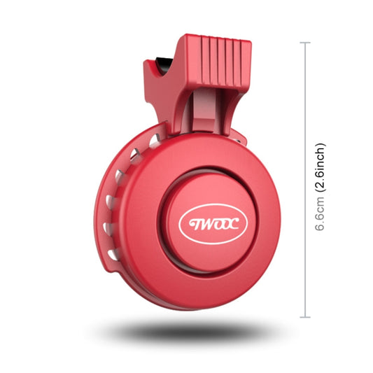 USB Mountain Bike Horn Bicycle Electric Horn (Red) by bashfashion