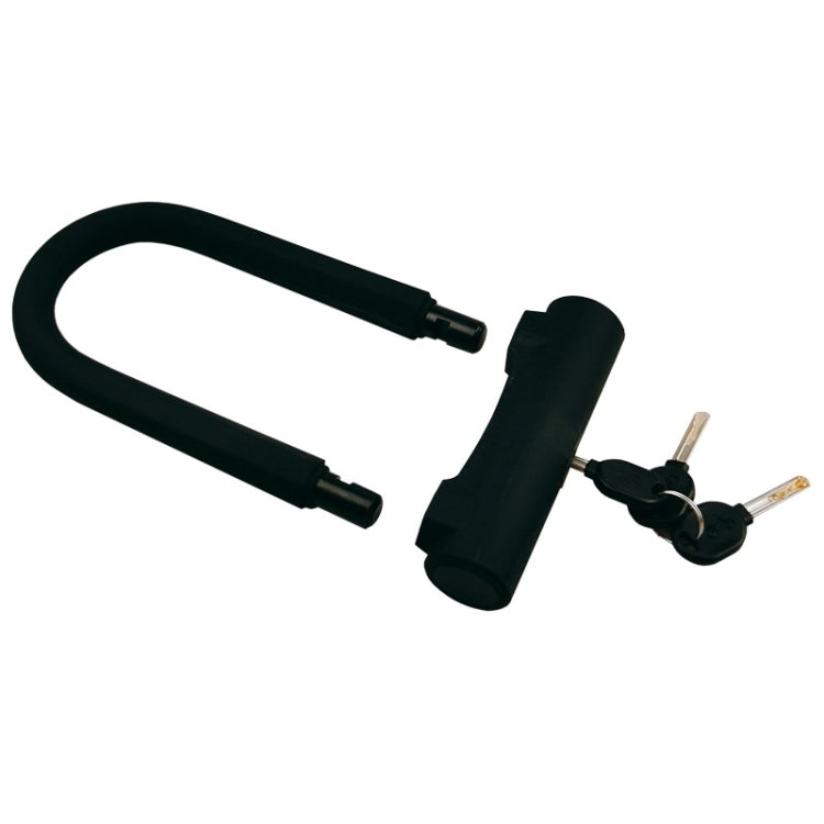 BIKERSAY BK020A Bicycle Anti-theft U-shaped Lock, With Wire Rope by BIKERSAY