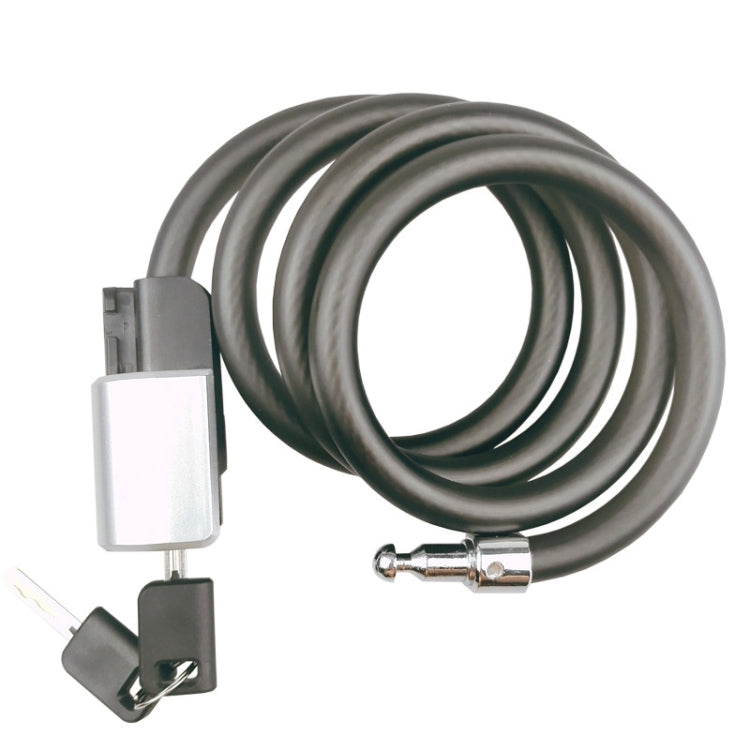 BIKERSAY BK011 Bicycle Key Lock Portable Anti-theft Lock Steel Cable Lock with Lock Frame by BIKERSAY