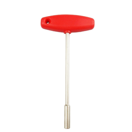 BIKERSAY BT031B T-shaped Socket MTB Road Bike Built-in Tool Steel Concealed Spoke Cap Wrench(5.5mm Hexagon Socket) by BIKERSAY