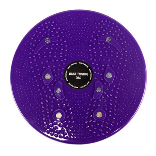 Aerobic Exercise Fitness Magnet Wriggling Waist Disk Twist Board, Size: 25*3cm(Purple) by bashfashion