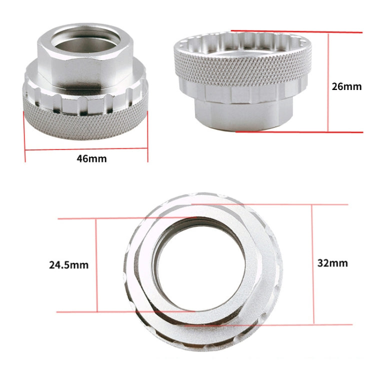 BIKERSAY BT047 12-speed Straight Disc Disassembly Tool M7100/M8100/M9100 by BIKERSAY