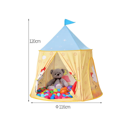 Chick Pattern Children Indoor Outdoor Tent Play House Ocean Balls Game Castle by bashfashion