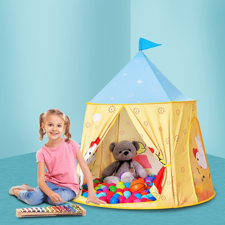 Chick Pattern Children Indoor Outdoor Tent Play House Ocean Balls Game Castle by bashfashion