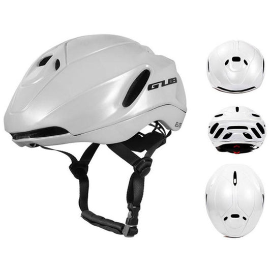 GUB Elite Unisex Adjustable Bicycle Riding Helmet, Size: L(Pearl White) by GUB