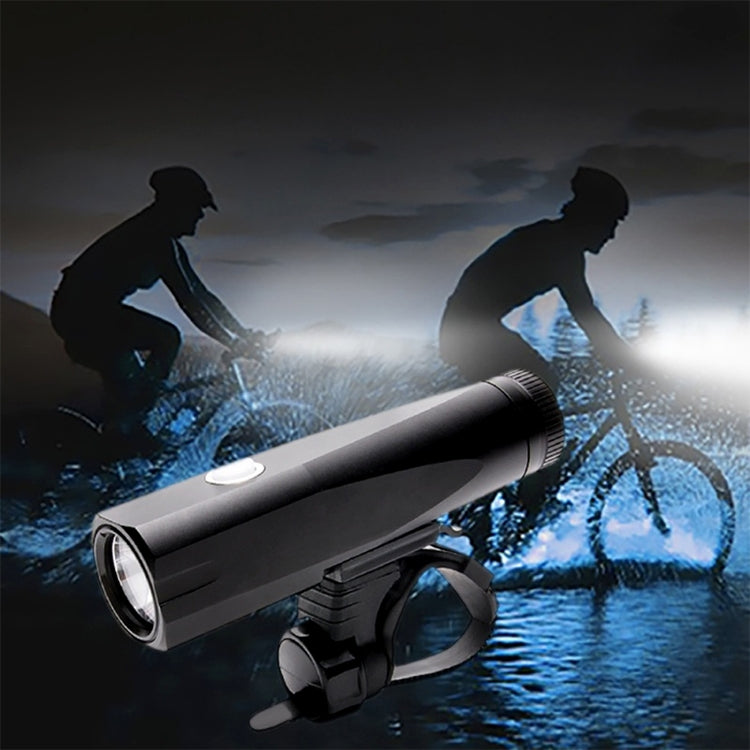 LR-Y1 T6 LED 800LM USB Charging LED Bicycle Headlight Front Lamp with 5 Modes by bashfashion