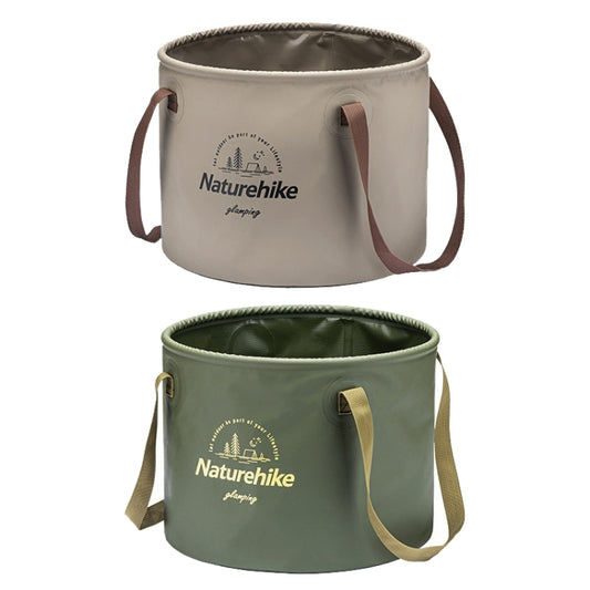 Naturehike NH20SJ040 20L PVC Outdoor Camping Foldable Water Storage Bucket (Coffee) by Naturehike