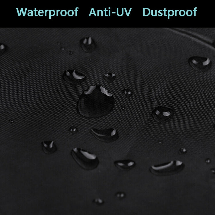 600D Portable BBQ Grill Waterproof and Dustproof Protective Cover (Black) by bashfashion