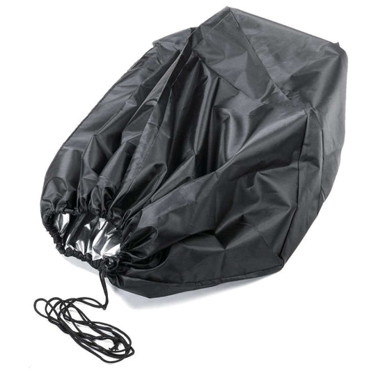 Outdoor Yacht Seat Waterproof and Dustproof Protective Cover, Size: 56x61x64/30cm (Black) by bashfashion