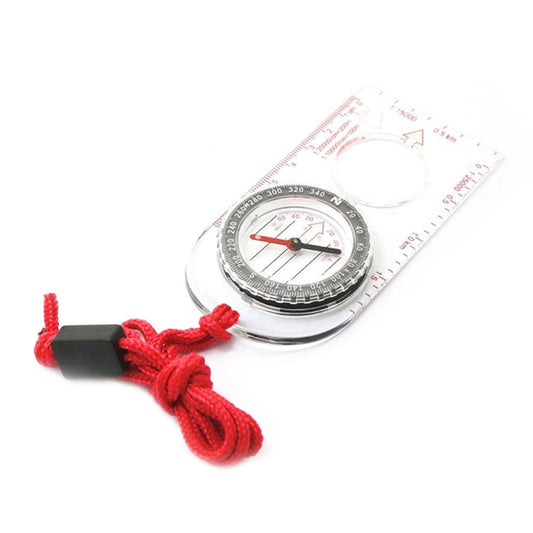 Nisa SD482 Outdoor Compass Map Scale with Magnifying Glass Multifunction by bashfashion