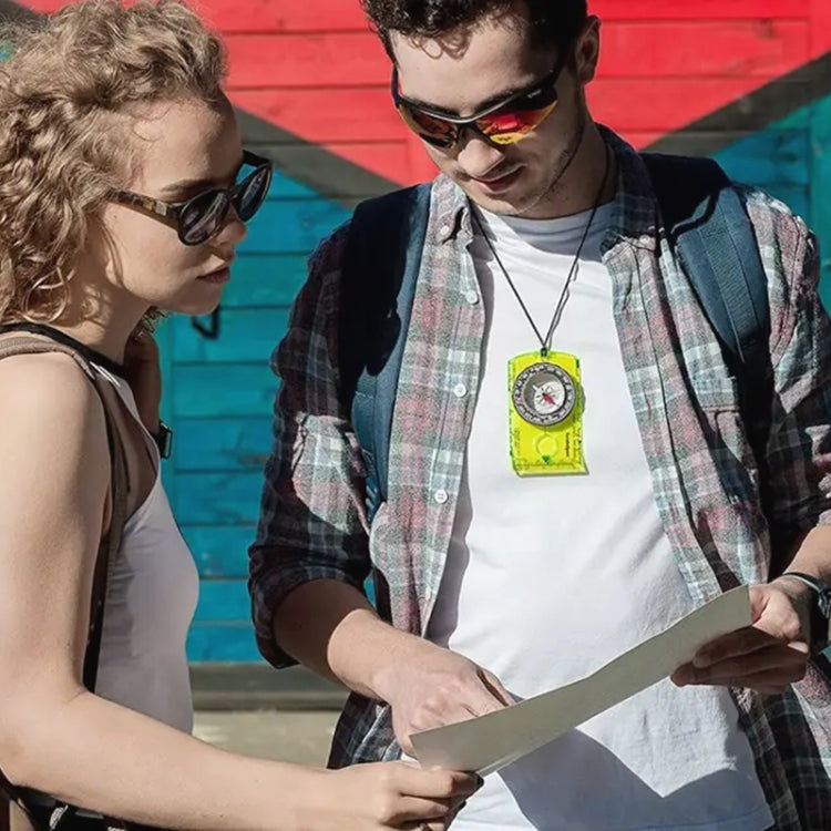 DC361 Outdoor Multifunctional Compass Map Scale by bashfashion