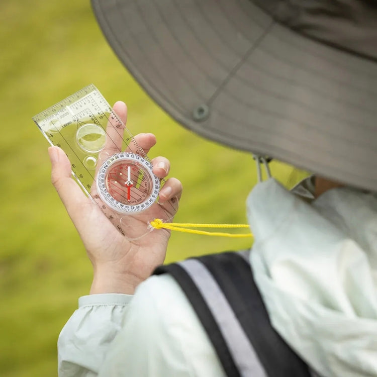 Nisa DC40-3A Outdoor Transparent Compass Map Scale by bashfashion