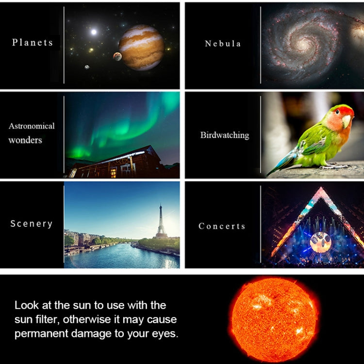 WR852 16x/66x70 High Definition High Times Astronomical Telescope with Tripod by bashfashion